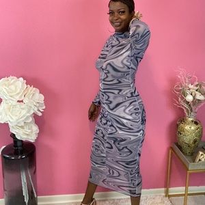 Mesh Kaleidoscope Dress